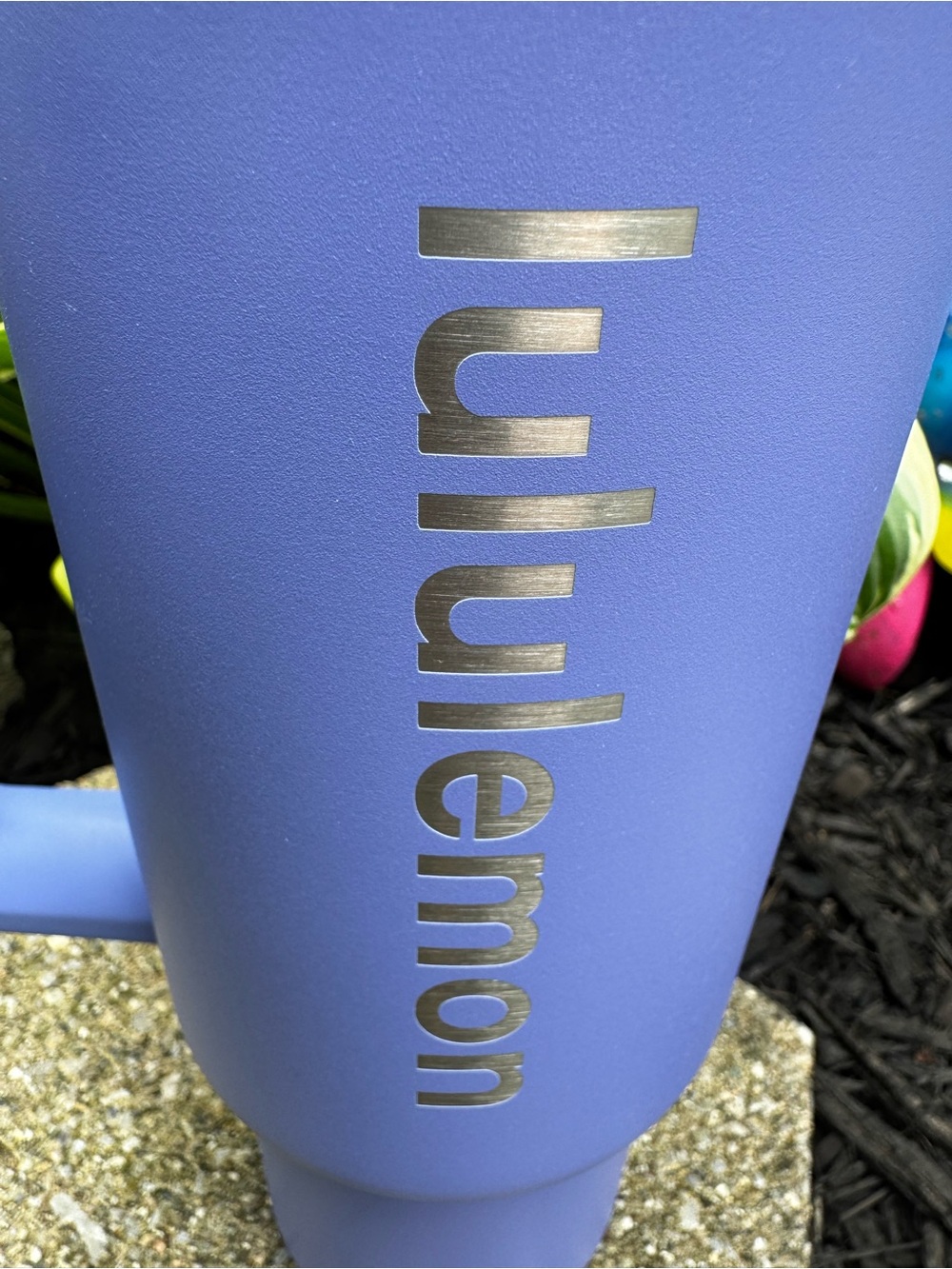 NWT 40 oz Lululemon Lavender Insulated Travel Mug with Handle - Picture 2 of 7
